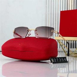 12% OFF Wholesale of sunglasses New Small Box Hip Hop European Square Sunglasses Light Luxury Net Red Fashionable Flat Glasses for Men and Women