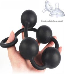 anal plug buttplug silicone anal balls sex toys for adults erotic toy big butt plug anal beads plugs dilator but plug sextoy2257073