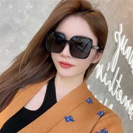 12% OFF Wholesale of New large frame trendy glasses personalized and fashionable polarized sunglasses for women