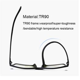 TR90 On men Magnetic women Magnet Clip Optical Myopia glasses Frame with 5 Sunglasses lens Y2006192156