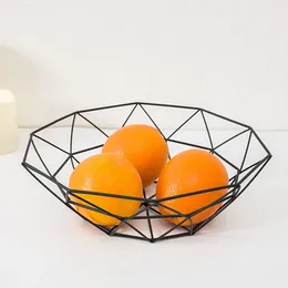 Plates Jinliu Custom Shape Metal Wire Fruit Basket Kitchen Use Bowl Storage Banana Holder Under