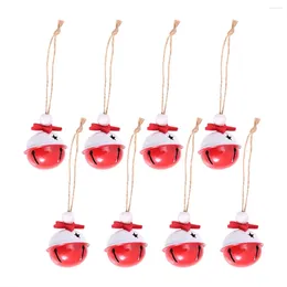 Christmas Decorations Christmas-Jingle Bells Traditional Tree Ornaments Craft With Star Cutouts Metal Bell