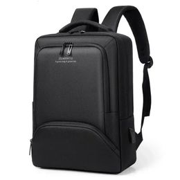 Men's Luxury Fashion USB Charging Business Laptop Backpack Multifunction Casual Travel Backpack Waterproof School Backpack 240106