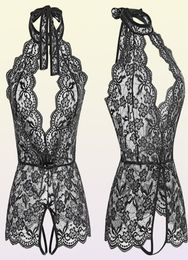 Porn Lingerie Sexy Erotic Costumes Lace Open Bra Sex Dress Pyjamas Temptation Perspective Underwear Women Exotic Apparel Q07204784648