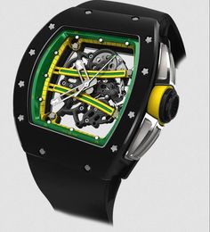 5A RichardMile Watch RM61-01 Manual Winding Yohan Blake Movement Discount Designer Wristwatch For Men Women's Watches Fendave