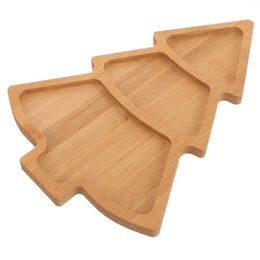 Dinnerware Sets Christmas Tree Tray Decor For Office Candy Plate Kicthen Assecories Bamboo Hukitchen