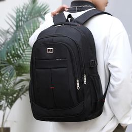 Backpack Fashion Men Backpack Computer Business Shoulder Bags Male Travel Leisure Student Laptop Backpack School Bags Boy 240106