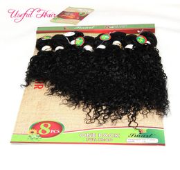 shiping Custom Brazilian Kinky Curly hair 250g human weave Ombre Kinky Curly Hair Weave Wet Wavy Ombre Curly Weave Bundles fo1388905