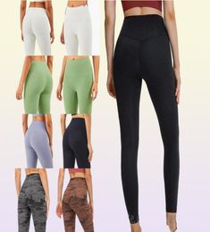 newstyle white black womens leggings yoga suit pants 32 Align High Waist Sports Raising Hips Gym Wear Legging Elastic Fitness Tights Workout 80Qb#9360188