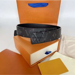 Belt for Women Genuine Leather 3cm Width Men Designer Belts S Buckle cnosme Womens Waistband Cintura Ceintures D2108261L 2024