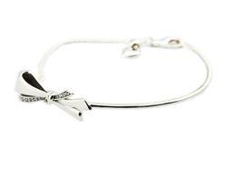 Brilliant Bow Bracelets with Clear CZ 100 925 Sterling Silver Fine Jewellery 60082866914729