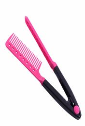 Professional amp AccessoriesProfessional es Use dressing V Type Straightening Hair Brush Pro Salon Haircut DIY Barber Styli6541929