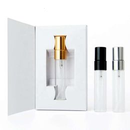 Wholesale 3ml 5ml 10ml Portable Refill Perfume Spray mini Glass Bottle With Paper Box Package