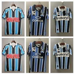 1997 1998 1999 2000 gremio retro soccer jersey 2001 ZINHO NENE WARLEY Alegre home football shirt