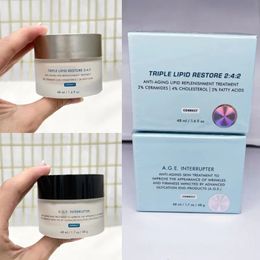 Skin Care Face Cream Age Interrupter Cream Triple Lipid Restore 242 Correct Creams 48ml Facial Moisturise Brand Makeup Top Quality669