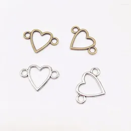 Charms High Quality 37 Pcs Alloy Love Heart Fit DIY Handmade Necklace Earring Bracelet Jewellery Making