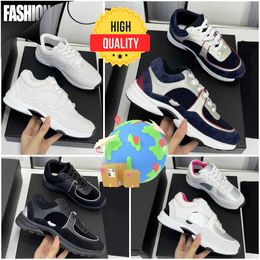 Casual Shoes Designer Shoes Luxury Sneakers Vintage Leather Trainers Fashion Style Patchwork Leisure Shoe Platform Print Sneaker EUR39-44