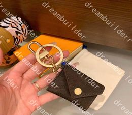 highquality M69003 fashion TOP Designer keychain Handmade PU leather Cardholder Car Keychains man Women Bag Charm Hanging decorat4100341