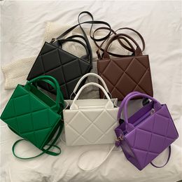PU Leather Shoulder Purse Large Capacity Female Handbag Ladies Messenger Tote Bags Fashion Candy Color Crossbody Women Bags FMT-4314