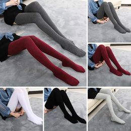 Hosiery Women Socks Thigh High Sock Over The Knee For Long Stockings Lolita Leg Tights Highs Lengthen Autumn Ladies