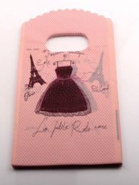l Jewelry Pouch200 Pcs Paris Eiffel Tower Plastic Bags Jewelry Gift Bag 9x15cm9308171