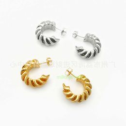 bottegaly venettaly earrings spiral cow horn earrings with Personalised minimalist design high-end cool earrings gifts
