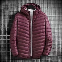 Mens Down Parkas Puffer Jacket Designer Luxury Classic Winter Men Jackets Women Fashion Hip Hop Cap Pattern Print Outdoor Warm Coat Si Dhds0