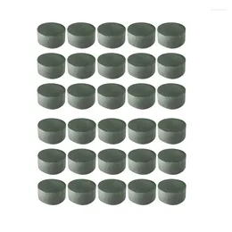 Decorative Flowers 30 PCS Floral Foam Round Dry Blocks For Artificial Great Flower