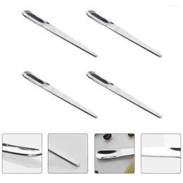 Coffee Scoops 4 Pcs Stainless Steel Spoon Small Whisk Jam Food Durable Spoons Cake Mini Drink Stirrer