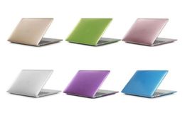 Étui rigide pour ordinateur portable, couleur métal mat, pour Macbook Air 13 12 11, nouveau Macbook Pro 13 15, avec écran Retina, barre tactile, Cover1100995