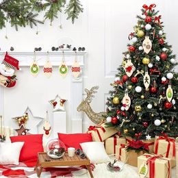 100pcs/50pcs Christmas Wooden Light Bulbs - DIY Blank Hanging Decorations, Signs & Paintings! Christmas ,Halloween ,Thanksgiving Gifts