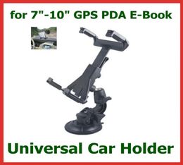 Universal Windscreen Car Mount Holder Adjustable for 7 101 inch Tablet PC iPad Mini P1000 GPS Navigator Headrest Suction Cup Hol4376018