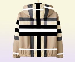 Men039s jacket brands plaid pattern fashion casual hoodie jacket windbreaker styles are diverse3XL 2XL2859381