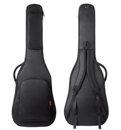 20mm Padded Durable Simple Design Soft Shell Case Gig Bag for 41inch Acoustic Guitar Black5438289