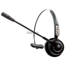 Cell Phone Earphones Bluetooth Headset Wireless Bluetooth Earpiece with Mic Over the Head Headset for Cell Phone Call Center VoIP Skype Music YQ240105