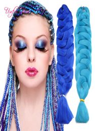 Jumbo box braids hair 27 color SYNTHETIC braiding hair JUMBO BRADIG HAIR extension cheveux 82inch 165GRAMS ombre box braids CROCHE1645848