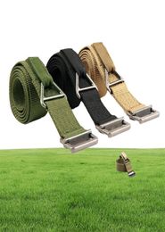 High Density Nylon Multifunction Waist Belt Emergency Bundling Strap With Full Metal Buckle For Camping Climbing Hiking Rescue6322396