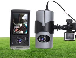 HD Car DVR Dual Lens GPS Camera Dash Cam Rear View Video Recorder Auto Registrator GSensor DVRs X3000 R3007600818