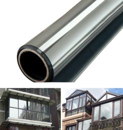 One Way Mirror Privacy Reflection 15 Tint Window Film Solar Energy Save Building Glass Film Home Window Sticker Sun Film 1M50CM6882552885