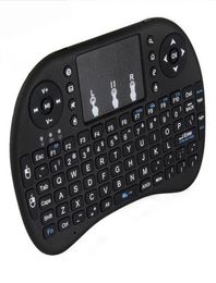 Drop Rii i8 Air Mouse MultiMedia Remote Control Touchpad Handheld Keyboard for TV BOX PC Laptop Tablet9395975