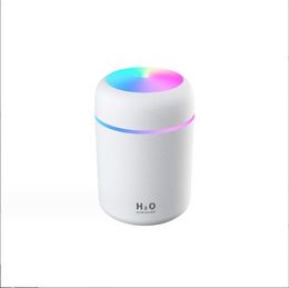 Humidifiers 300Ml Air Humidifier Usb Trasonic Aroma Essential Oil Diffuser Romantic Soft Light Mini Cool Mist Maker Purifier Drop Deli Otw6E