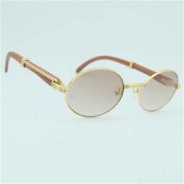 12% OFF Retro Men Sunglasse Luxury Red Wood Glasses Frame Driving Shades Vintage Eyewear Carter Decoration AccessoriesKajia New