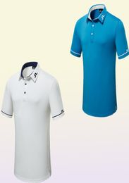 Men Short Sleeves Golf TShirt Breathable Sports Clothes Outdoors Leisure Sports Golf Shirt SXXXL Shirt 2206273688578