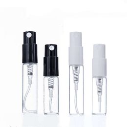Wholesale Empty Mini 1.5ml 2ml 3ml 5ml Small Atomizer Spray Sample Test Glass Perfume Bottles