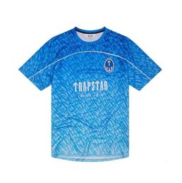 Men'S T-Shirts Mens Tshirts Limited Trapstar London Tshirt Short Sleeve Unisex Blue Shirt For Men Fashion Harajuku Tee Tops Male 1122ess