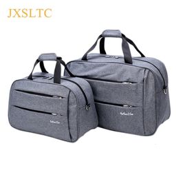 Luggage travel bags Waterproof canvas men women big bag on wheels man shoulder duffel Bag black Grey blue carry on cabin luggage 240104