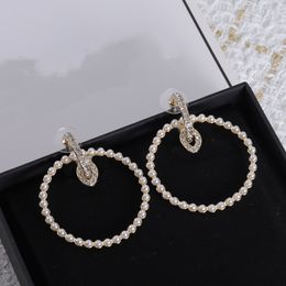 New Designer Earrings for Woman Charm Earrings 925 Silver Needle Earrings Fashion Jewellery