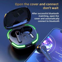 Cell Phone Earphones TWS Pro 60 Fone Bluetooth Earphones 5.0 Wireless Headphones HiFi Stero Headset Noise Reduction Sports Earbuds with Mic for PhoneLFL240105
