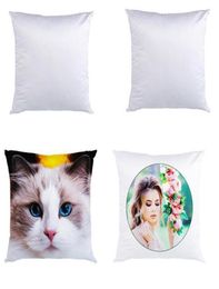 Sublimation Pillowcase Heat Transfer Printing Pillow Covers Sublimation Blanks Cushion Cover 40X40CM Polyester Pillow Case Wholesa7247386