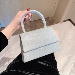 New Silver Bright Silk Evening Bag Women's Elegant and Fashionable Spherical Clutch Chain Shoulder Bag Luxury Wallet Women's Handbag 240106